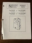 Electro-voice SX300E SX300P SX300WE -wp 12" Two-way Loudspeaker Service Data Oem Good. Price: $14.99.