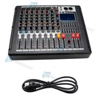 Pro 8 Channel Mixer W/power Amplifier 700W W/bluetooth Sound Package 110V-220V New. Price: $164.21.