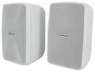 2 Rockville WET-40W 4" 70V Commercial Indoor/outdoor Wall Speakers White Swivel New. Price: $89.95.