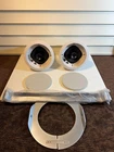 Klipsch IC-5T *16 Ohm Or 70V* In-ceiling Speakers W/swivel Tweeter Pair Used. Price: $90.00.