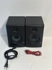 Presonus Eris E3.5 Studio Monitor Speakers Pair Black Powered 3.5MM Rca Trs Used. Price: $89.99.