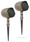 Pair Jbl GSF3-TN 3" Landscape Ground Stake Or Wall Mount 70V Commercial Speaker Used. Price: $263.77.