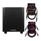 Adam Audio T10S Inch Powered Studio Subwoofer With Accessory Bundle Open. Price: $522.99.