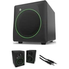 Mackie CR8SBT Powered W/ CR3.5 3.5" Black, Hosa Trs Cable 10 Bundle New. Price: $299.99.