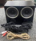Tascam VL-M3 Powered Studio Monitor Pair, Black Cords! Used. Price: $129.99.