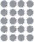 (20) Rockville HC55-16 White 5.25" 300W In-ceiling Home Theater Speakers Ohm New. Price: $304.95.