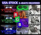 Pack 2/4/6PCS 6.5"8"12" App Remote Rgb Led Car Audio Loud Speaker Ring Lights New. Price: $128.00.