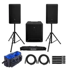 Ld Systems Dave G4X 15" Subwoofer Sound Pa Speakers & Stands New. Price: $2028.40.