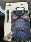 Maxpower MPD827 Portable Bluetooth Karaoke Speaker System, New. Price: $42.00.
