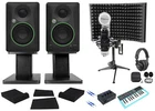 Mackie Studio Recording Kit W/CR3.5 Monitors+interface+controller+mic+headphones New. Price: $423.75.