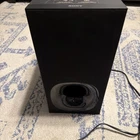 Sony Wireless Subwoofer Model# SA-WZ9F Black Couldn Test Without Soundbar Used. Price: $79.99.