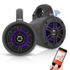 Pyle Bluetooth Ready Marine Tower Speakers 150W 4" 300W Led PLMRLEWB47BB New. Price: $105.99.