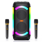 Jyx S65 Bluetooth Speaker With Dual Wireless Microphones, 26W New. Price: $36.00.