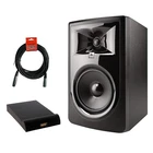 Jbl 306P Mkii Powered 6.5" Studio Monitor W/ Isolation Pad & Xlr Cable New. Price: $169.00.