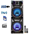 Befree 3000W Dual 12" Portable Dj Bluetooth Party Speaker Warranty & Lights Used. Price: $179.95.
