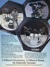 1985 Print Ad Of Tama Techstar Drum Kit Lenny White Roger Taylor Denny Carmassi Used. Price: $9.99.