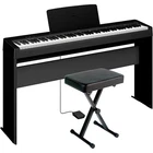 Yamaha P-143LXB 88-KEY Digital Piano Bundle With Stand Bench New. Price: $649.99.