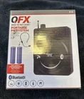 Qfx BT-82 Black Portable Pa Speaker System Bluetooth Rechargeable Usb/tf Mic New. Price: $24.50.