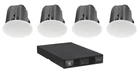 (4) Jbl Control 418C/T 8" Commercial 70V Ceiling Speakers+crown Amp Restaurant New. Price: $2240.95.