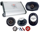 Soundxtreme 4-CHANNEL Amp + Warzone 6.5" & 6X9" Speakers 4GA Wiring Kit 2500W New. Price: $179.99.