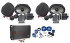 2) Pairs Rockville RV68.2C 6X8/5X7 Component Car SPEAKERS+4-CH Amplifier+amp Kit New. Price: $231.85.