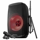 Gemini AS-2115BT-LT-PK 15" Led Party Light Dj Speaker Stand & Microphone... New. Price: $279.95.