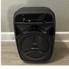 Sound IQ-5108DJBT 8" Portable Bluetooth Speaker 8W USB/3.5MM Black Used. Price: $18.99.