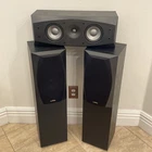 Infinity Entra Two Floor Standing Tower Speakers (pair) + Center - Fully Tested! Used. Price: $364.99.