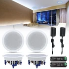 Herdio 4 Kitchen Speakers 5.25" 600W Bluetooth Ceiling 2-WAYFLUSH Mount New. Price: $191.63.