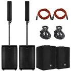 Rcf Evox JMIX8 Active Powered 1400 Watt 2 Way Array Speaker Systems Cases New. Price: $3337.40.