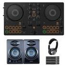 Alphatheta DDJ-FLX2 Compact Beginner 2-CHANNEL Controller Speakers Pack New. Price: $263.40.