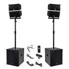 Proreck Club Line Array Pa Speaker System Bluetooth Dj Subwoofer 15'' 6000W New. Price: $709.99.