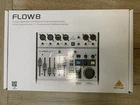 Behringer Flow 8 Digital Mixer. Inputs With Bluetooth Audio And App Control Used. Price: $180.00.