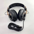 Fostex T50RP Stereo Headphones Black Gold Studio Monitor Planar Magnetic Used. Price: $99.95.