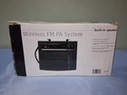 Optimus Wireless Fm Pa System Ac/dc Power Option Model # 32-1240 Original Box Used. Price: $18.00.