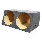 Qpower 12" 2-HOLE Forward-firing Sealed Subwoofer Box New. Price: $61.69.