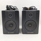 Read Descript Pair M-audio Studiophile BX5A Reference Monitor Speakers Used. Price: $100.00.