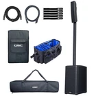 Qsc KC12-BK Active Powered Black Column Dj Pa Speaker System Cover New. Price: $1999.99.