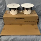 Clearone Ceiling Mount Speakers LS6CT 910-151-001-01 Set Of 2 Intercom Open. Price: $44.88.