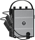 Sanmic 50W Voice Amplifier With 2 Headset Microphones,microphone Speaker, New. Price: $134.95.