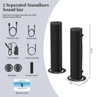 Jierben For Smart Tv, 2-IN-1 Detachable Home Theater Used. Price: $19.99.