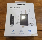 Samson XPD2 Headset Wireless Usb Digital System W/ Bodypack Transmitter Open. Price: $18.00.