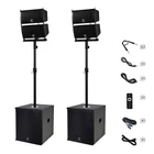 Proreck Club Pa Speaker System 15 Inch Line Array Bluetooth Subwoofer 6000W New. Price: $709.99.