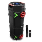 Pyle Dual 8" Portable Pa Speaker 400W Bluetooth Rechargeable Lights Fm Radio New. Price: $74.99.