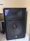 Mj PSS-2500 Pa Speaker 2500W Rms 2-WAY Wired Black Used. Price: $80.00.