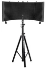 Rockville Recording Studio Bundle: Rockshield 3 Large Mic Isolation Black New. Price: $124.99.