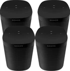 Sonos One Sl Smart Speaker Black S22 4-PACK Ethernet Rectangular Plastic Open. Price: $620.00.