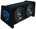 Rockville RV208P Dual 8" 800W Car Audio Subwoofers In Vented Enclosure Box New. Price: $89.95.