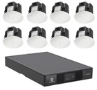 8) Jbl Control 426C/T 6.5" Commercial 70V Ceiling SPEAKERS+4-CH. Crown Amplifier New. Price: $3646.96.