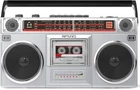 Riptunes Boombox Radio Cassette Player Recorder Am Fm Sw New. Price: $214.00.